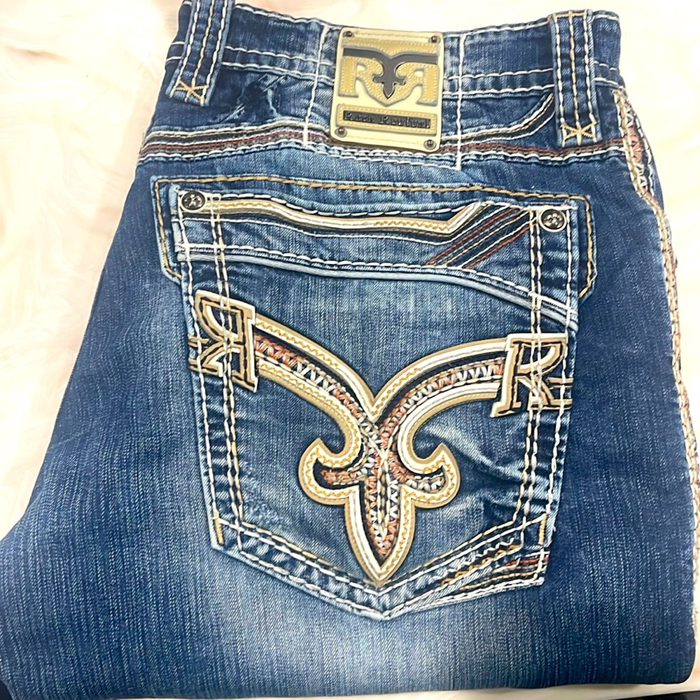 Men’s Rock Revival Anburn Bootcut